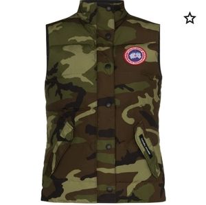 NWOT Canadian Goose Ladies Camoflage Vest